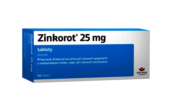 Zinkorot (Zinek) - užívání, dávkování, příznaky předávkování, , tablety, pro děti, nedostatek zinku, účinky